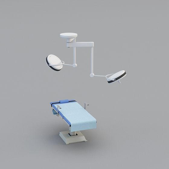 Low-Polygon Surgical Room 3D Model for Healthcare Design