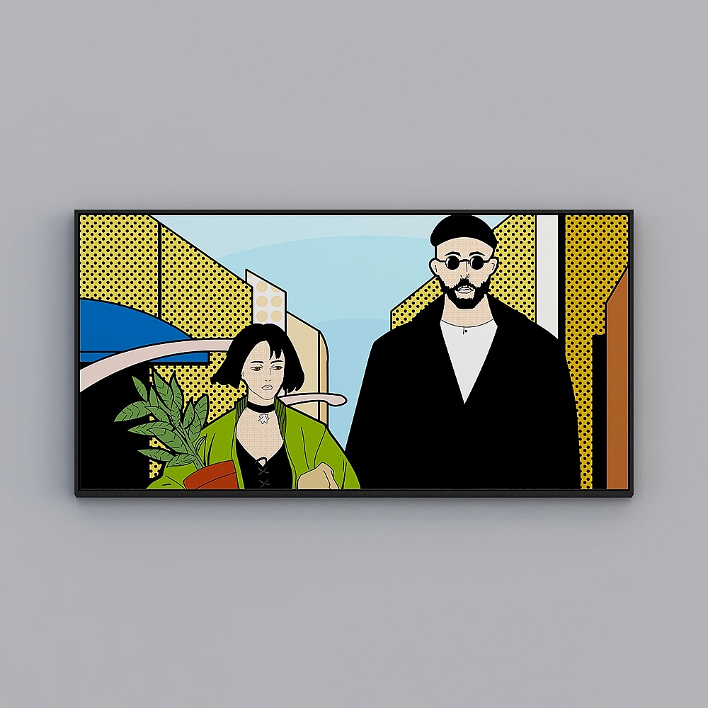 Start BeppePupp bedroom horizontal black box 73x143cm character wlpr-x-13