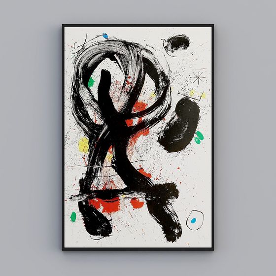 Unique Abstract Art 3D Model for Creative Projects