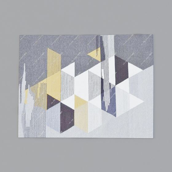 Urban Abstract Puzzle 3D model for Creative Projects