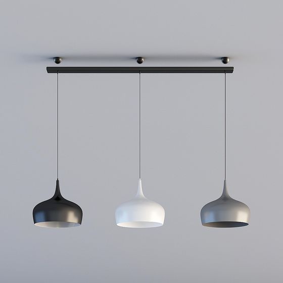 Urban Elegance 3D model Pendant Light