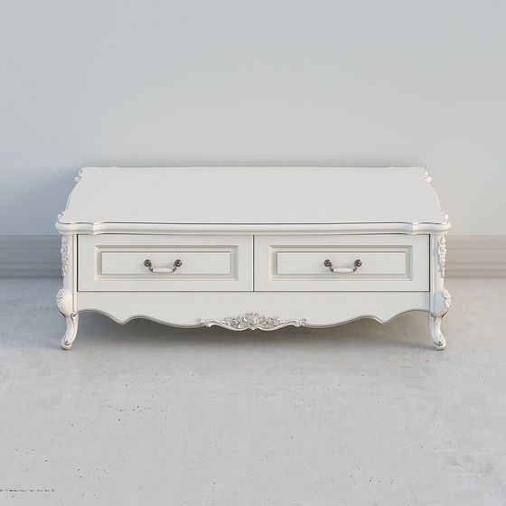 Royal Storage Bench 3D model