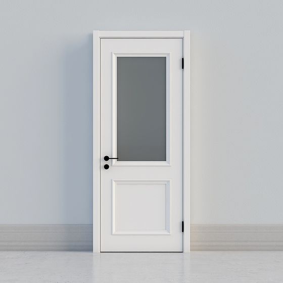 Minimalist Door 3D model for Modern Interiors