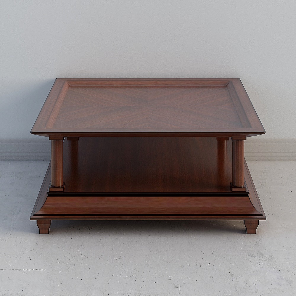 Tavolino quadrato Golden Ant BK2343