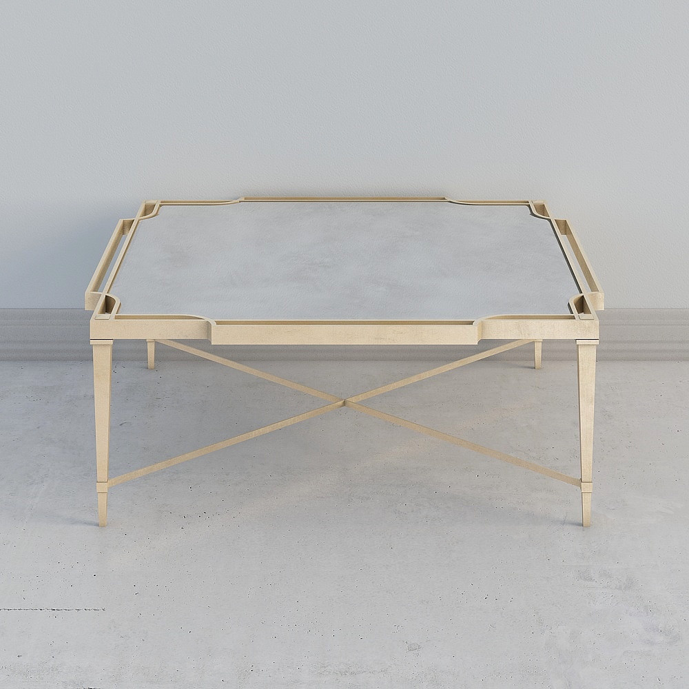 Geometric Art Table Low-Poly 3D model