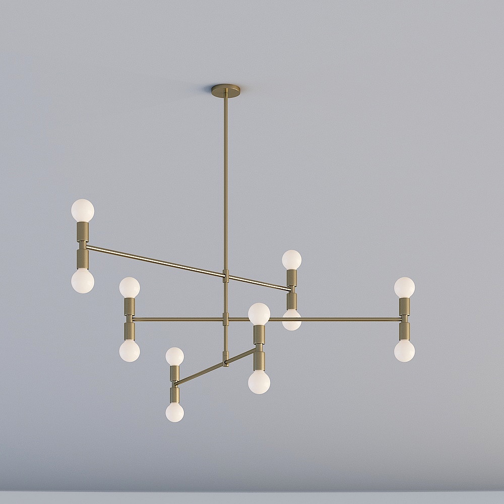 252-M 北欧スタイル - シャンデリア No. 2