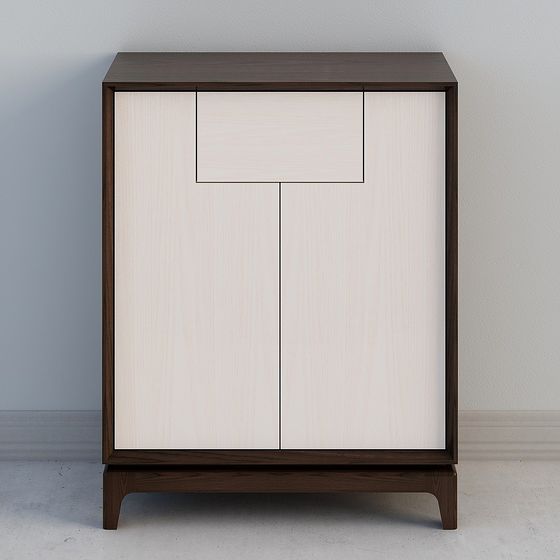 City Corner Side Cabinet 3D model