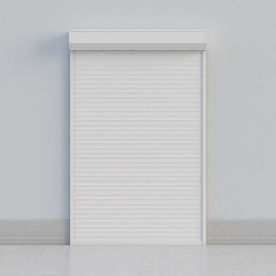 Contemporary Roll-up Door 3D model for Creative Projects