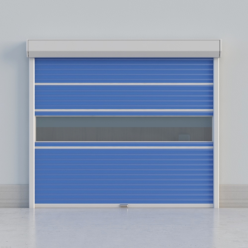Industrial Roll-up Door 3D model