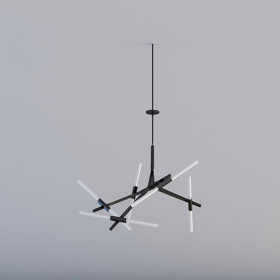 Abstract Branch Pendant Light 3D model