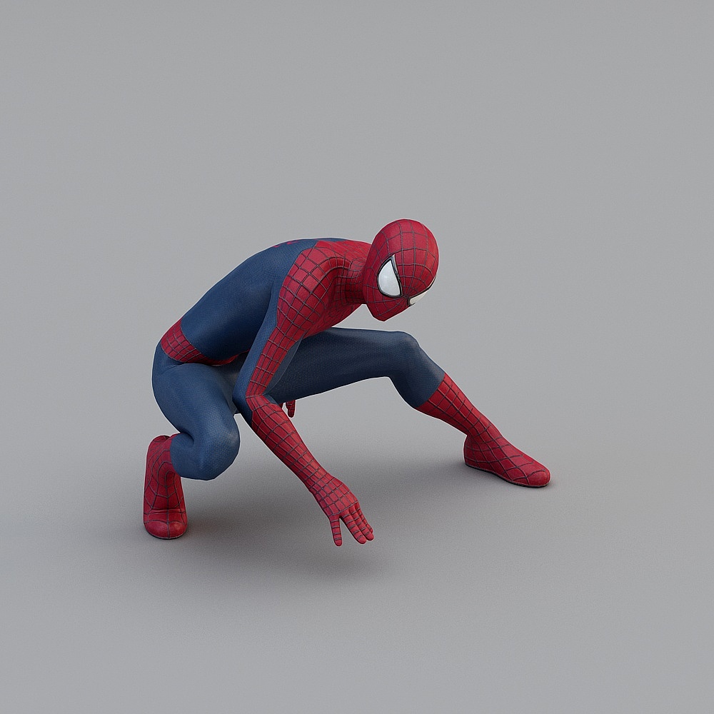 Spider-Man 3D Model for Creative Projects