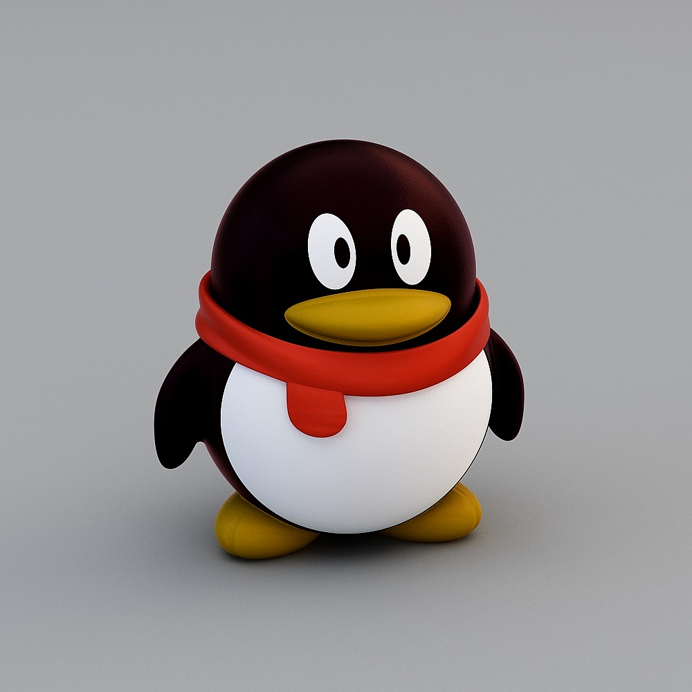 Playful Pingu 3D model for Creative Projects