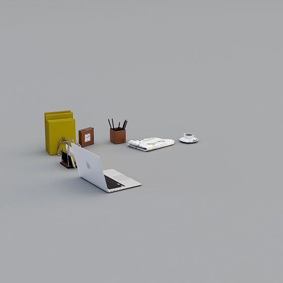 Workplace Oasis 3D model