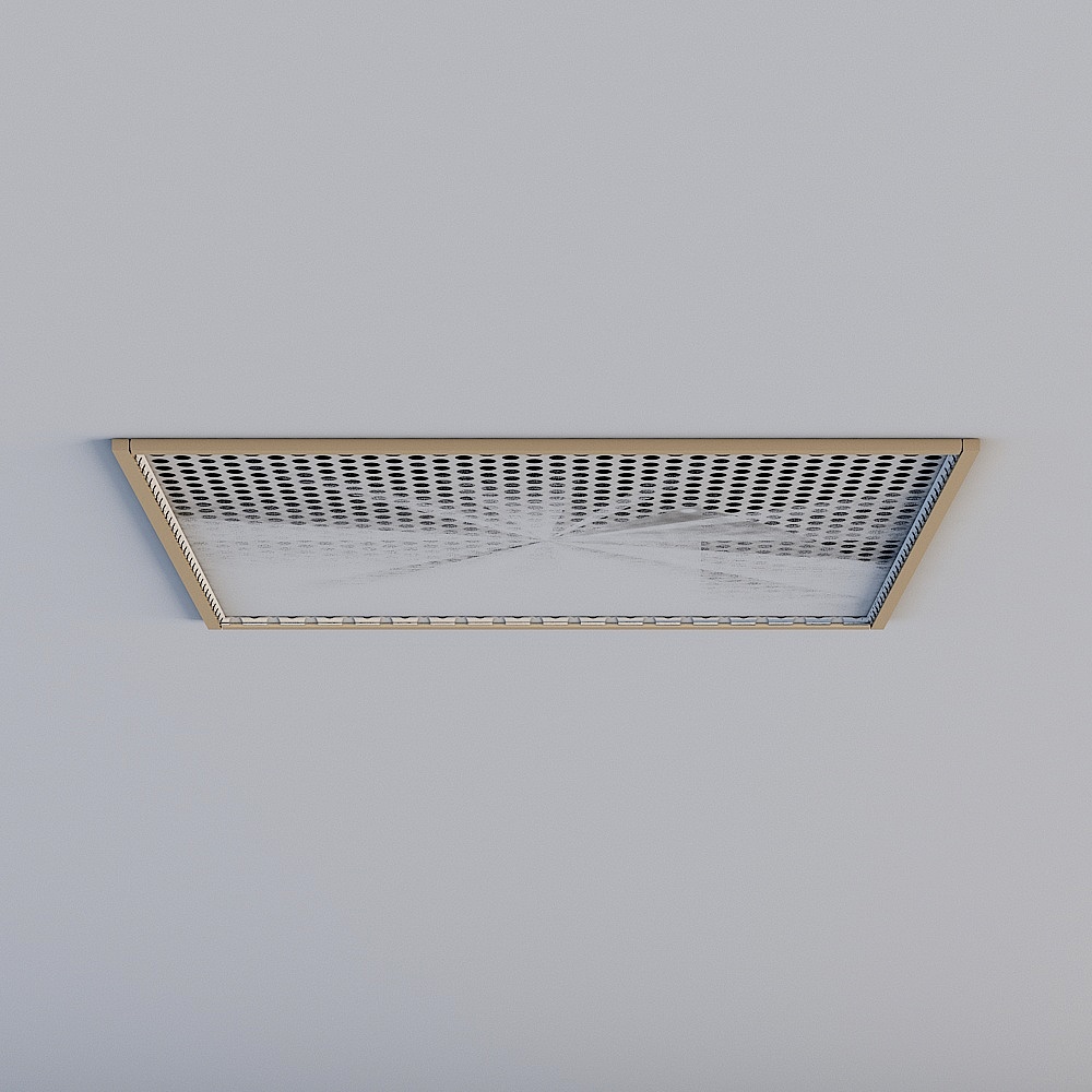 Modern aluminum buckle plate-10