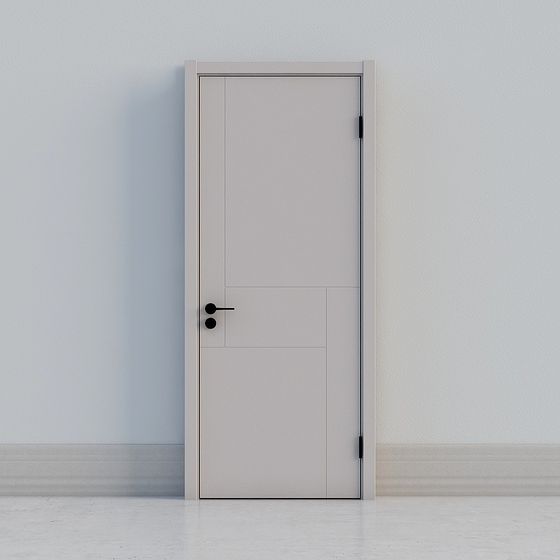 Minimalist Door 3D model