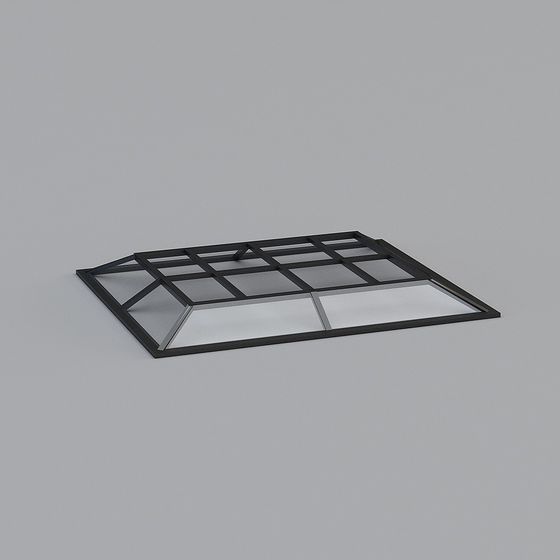 Low Poly Modern Architectural 3D Model