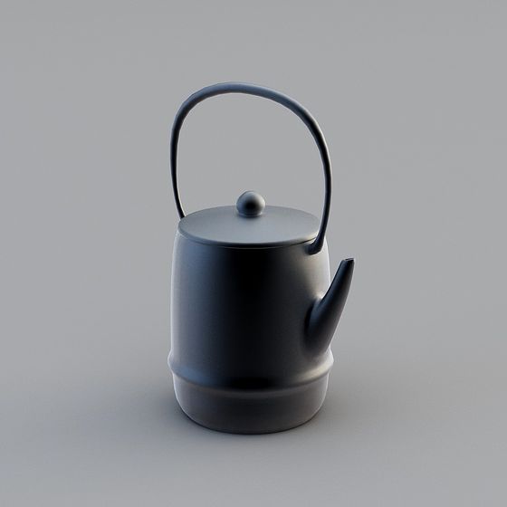 Minimalist Teapot 3D model
