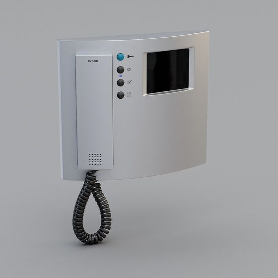 W500 Visual Intercom System 3D model