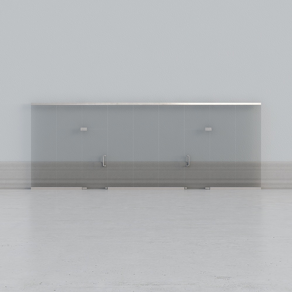 Urban Storage Cabinet 3D model for Modern Interiors
