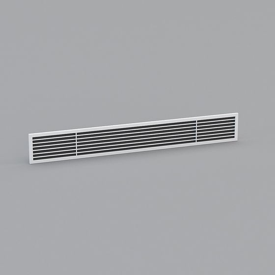 Minimalist Vent 3D Model for Modern Interiors
