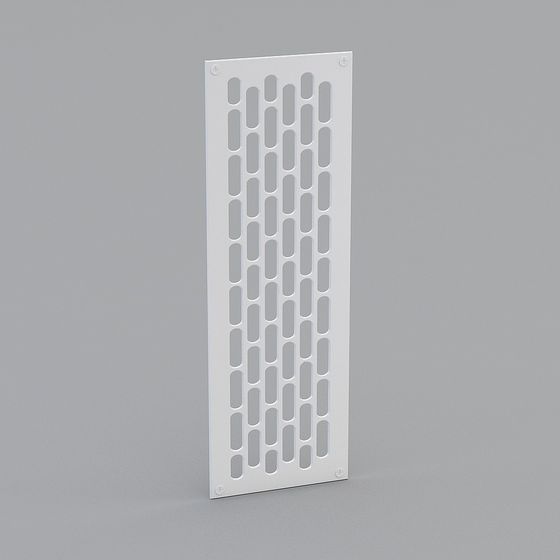 Vent Grate 3D model for Modern Design
