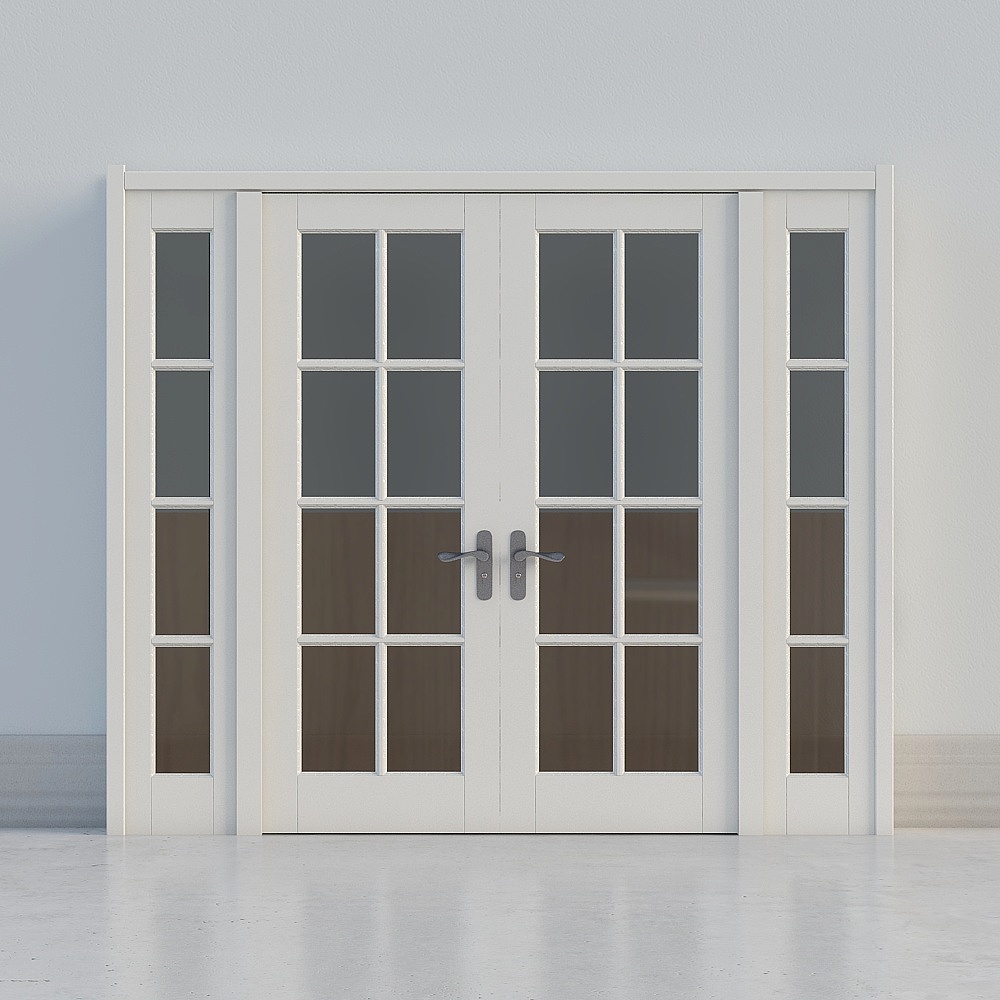 Cửa Sổ Đôi Màu Trắng Cổ Điển