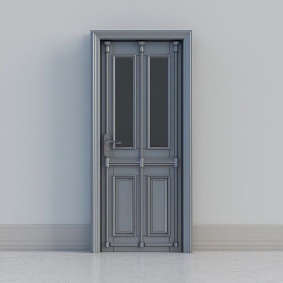 Classic Double Door 3D model