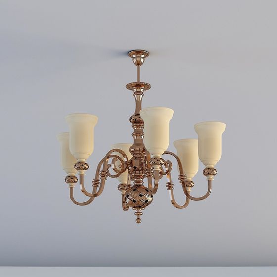 Royal Chandelier 3D model