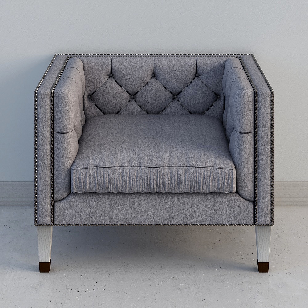 Poltrona moderna semplice con illuminazione surround US018201