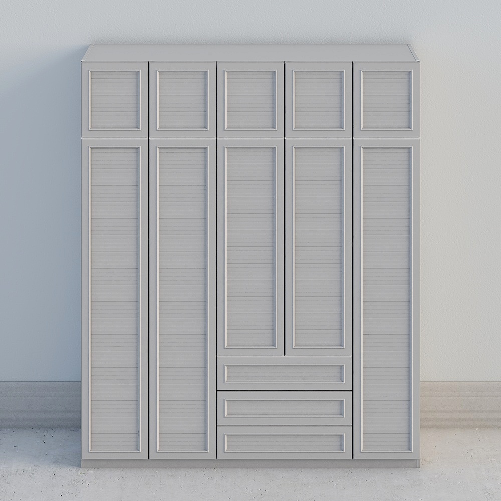 Armadio Giornaliero Piatto 03