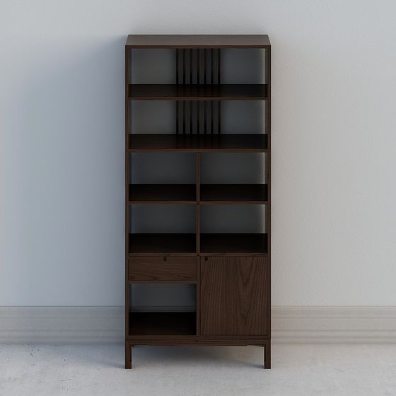 Urban Elegance Bookshelf 3D model