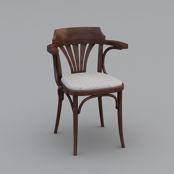 Chaise grise américaine légère TON Accent Président