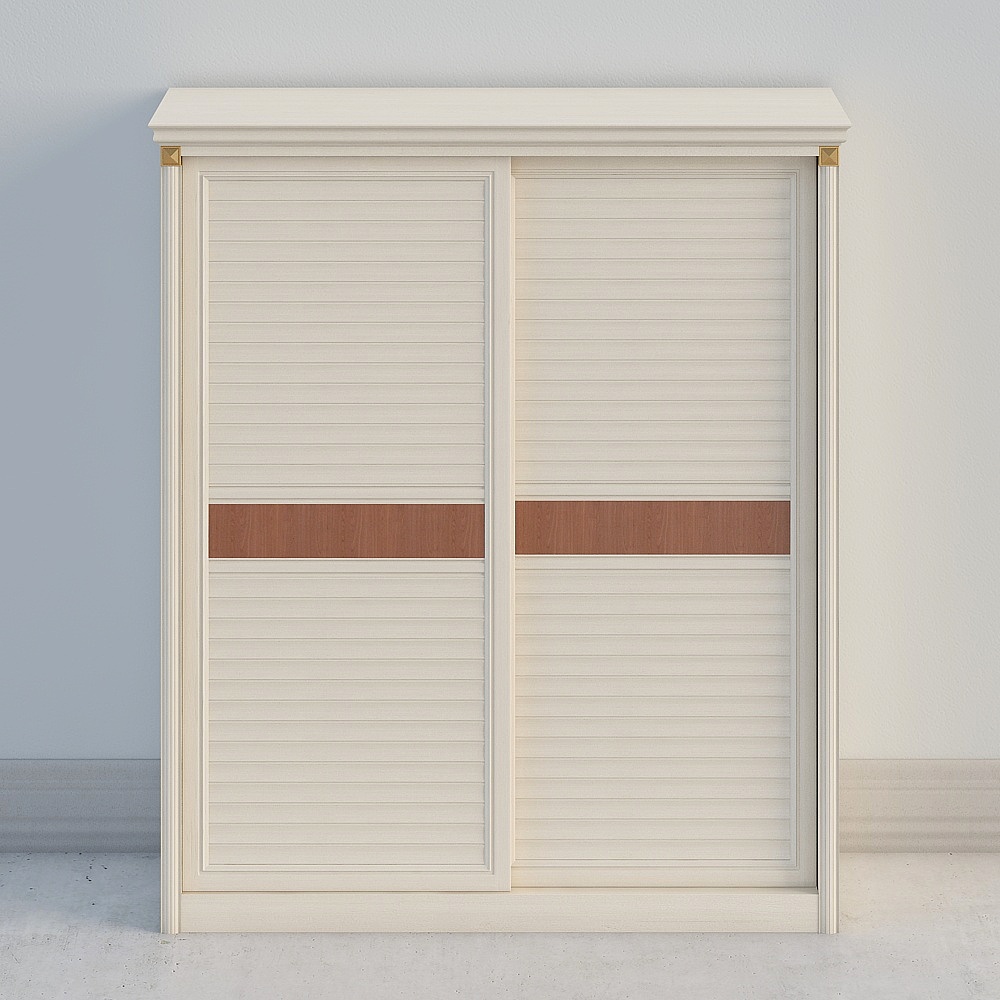 Door-shifting wardrobe B