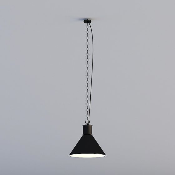 Industrial Style Pendant Light 3D model