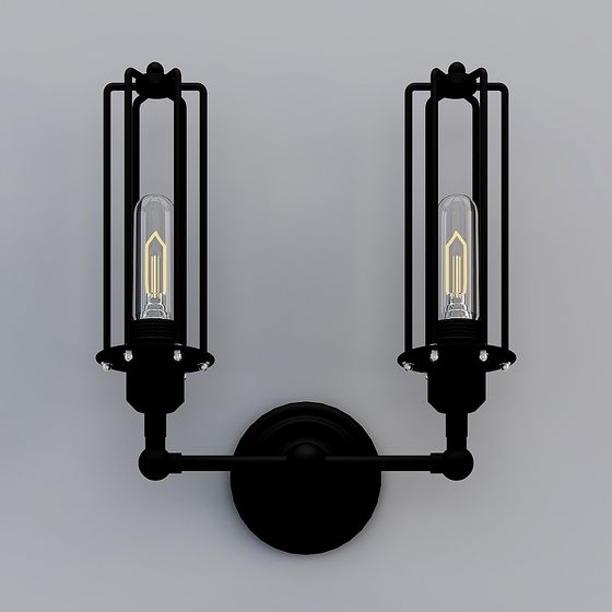 Industrielle Wandleuchte