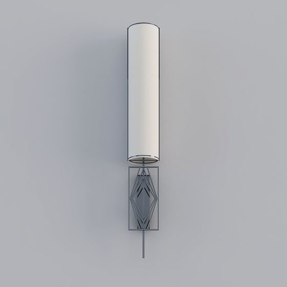 Modern Aesthetic 3D Lamp Model