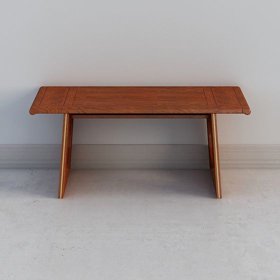 Urban Corner Table 3D model for Contemporary Spaces