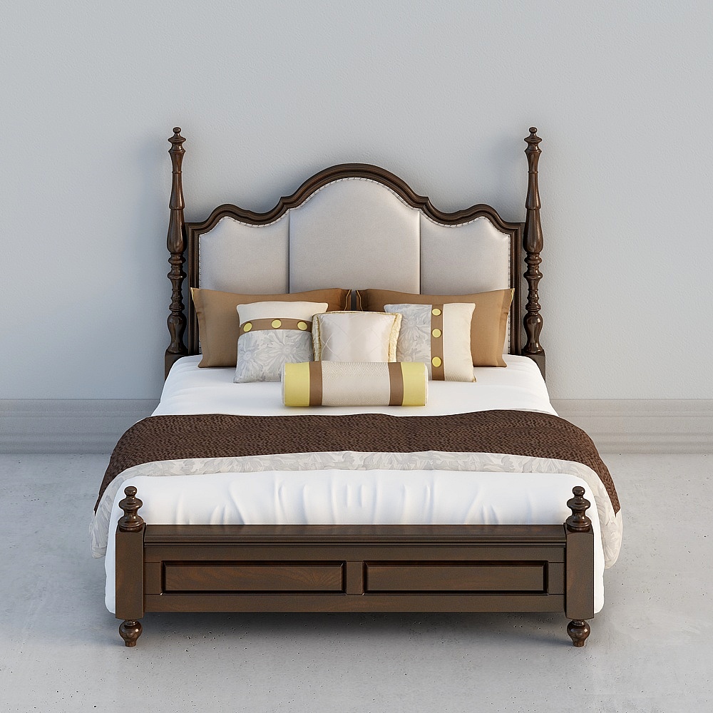 Barker Manor - Bed - S5105