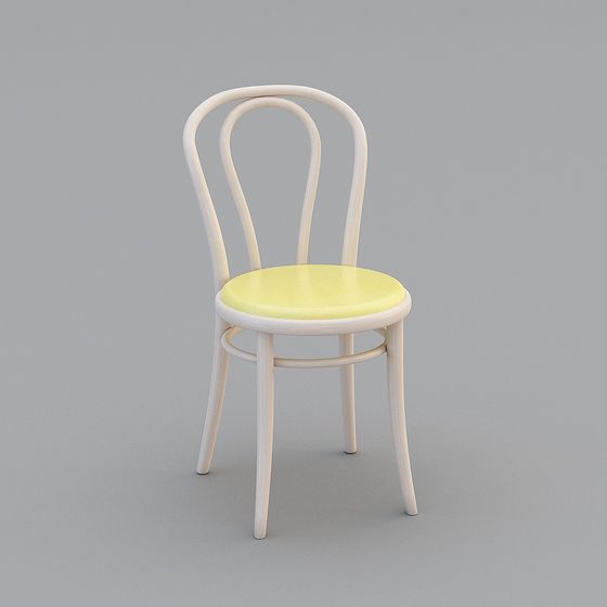 Sedia Accento Gialla Americana TON