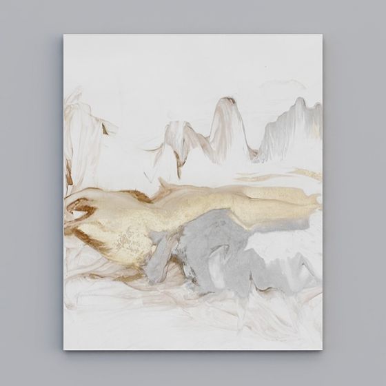 Abstract Mountains Low-Poly 3D Model