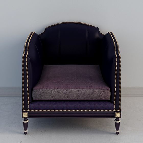 Royal Chair 3D model with Classic and Modern Design
