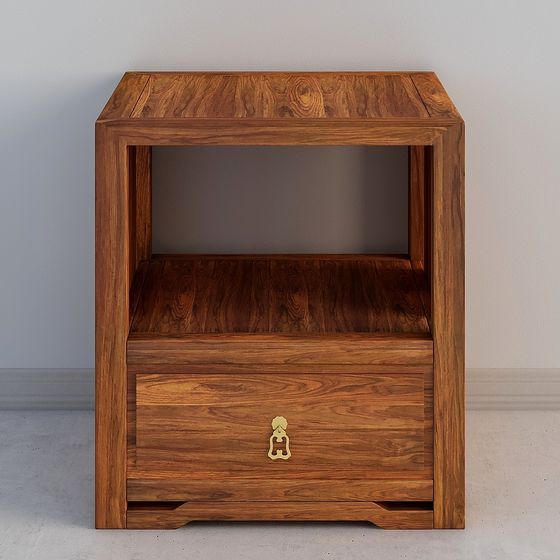 Charming Wooden Sideboard 3D model for Contemporary Spaces