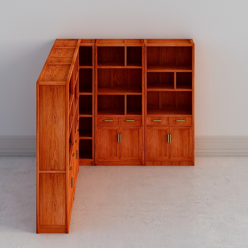 Bibliothèque d'angle