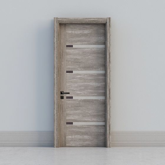 Modern Minimalist 3D Door Model