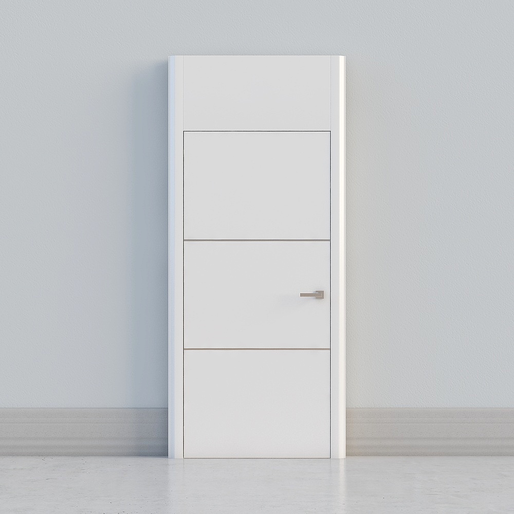 Pure white paint door 2