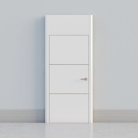 Modern Door 3D model with Minimalist Design