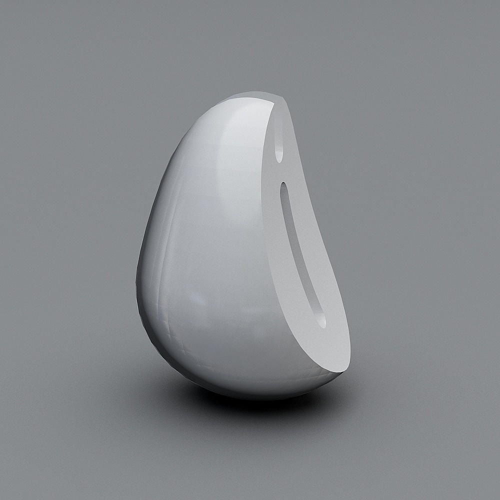 Futuristic Minimalist 3D Model Design