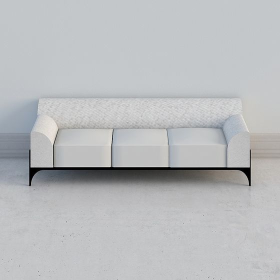 Urban Comfort Sofa 3D model