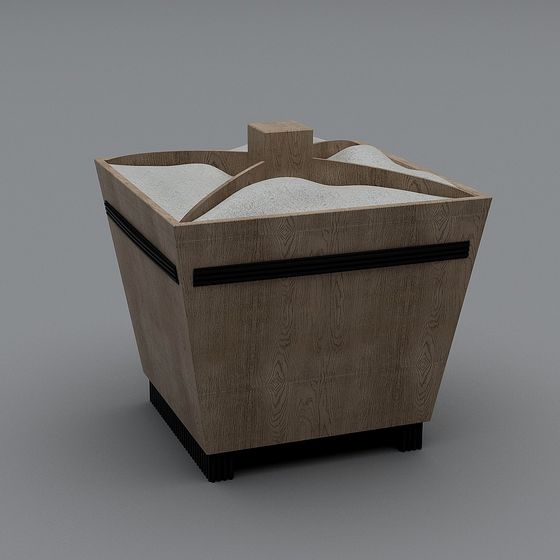 Vintage Storage Bin 3D model