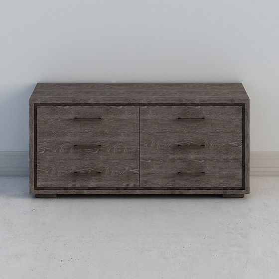 Urban Window Bedside Table 3D model